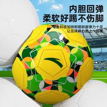 安踏（ANTA）足球5号成人比赛训练标准用球青少年5号足球体考中考耐磨机缝球