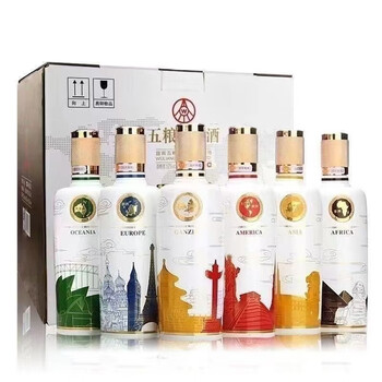 五粮国賓酒　白酒　52度　500ml 五粮国宾酒52型号规格- 京东