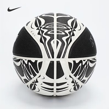 耐克（NIKE）篮球比赛训练通用防滑耐磨7号黑白N100825905007/FB2272-050