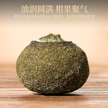 天洲溪陈皮之乡新会小青柑 云南熟普洱 250g茶叶礼盒送人领导长辈礼品