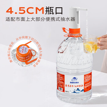LONGLIFE巴马弱碱性饮用天然泉水办公家庭泡茶冲奶煮饭宝宝婴儿水5L4大桶