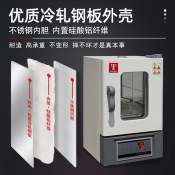 TAISITE泰斯特电热恒温干燥箱小型实验室烤箱 WGL-125D