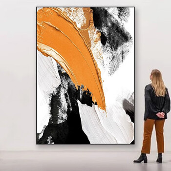 抽象画 僧侶 油彩画 抽象画油画价格报价行情- 京东