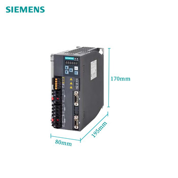 西门子SINAMICS V90伺服驱动器 6SL3210-5FB10-8UF0，0.75kW