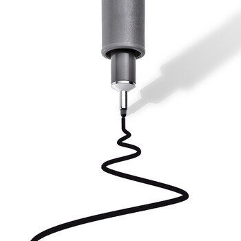 施德楼（STAEDTLER）针管笔勾线笔 0.5mm纤维头耐擦防水直液签字笔 美术绘图描线速干笔30805-9