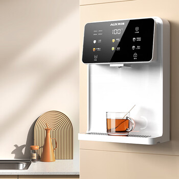 奥克斯（AUX）管线机家用净水器净饮机伴侣 即热即饮六段控温一键触控壁挂式直饮饮水机 AUX-GX-D白色【UV杀菌】