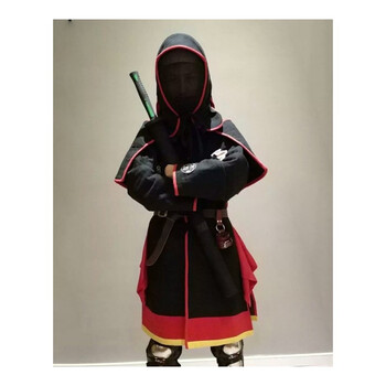 自制棉甲兵击剑道护具装备中式短兵棉甲 大气黑