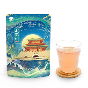 三家村桂花莲子藕粉400g/袋（40g*10包）西湖纯莲藕粉羹早餐代餐