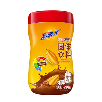 高乐高 可可粉 浓香巧克力粉牛奶即食早餐伴侣 健康食品 500g/罐 高乐高 可可粉 浓香巧克力粉牛奶即食早餐伴侣 健康食品 500g/罐