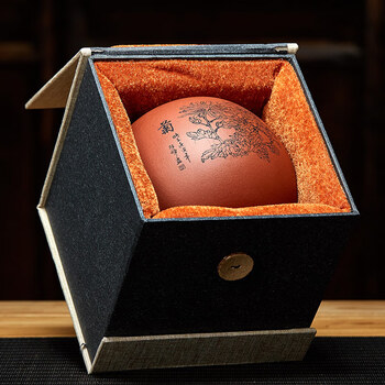 尊壶茶叶罐紫砂茶罐大号普洱茶盒茶仓散茶罐 龙旦茶叶罐 段泥