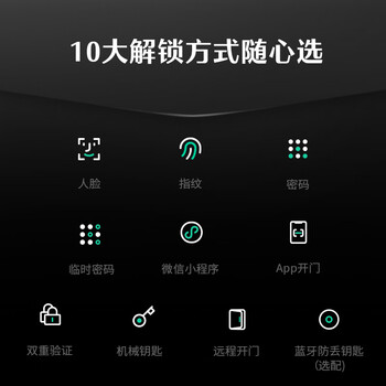 德施曼(DESMAN)智能门锁C级锁芯人脸识别大屏密码电子锁大圣Q5FPro(新性能版) 德施曼(DESMAN)智能门锁C级锁芯人脸识别大屏密码电子锁大圣Q5FPro(新性能版)