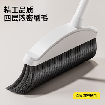五月花扫把簸箕套装不粘头笤帚带梳齿扫把簸箕两件套扫帚大扫除