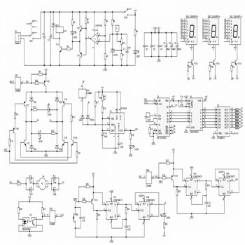 诺然 竞赛套件 数显顺逆定时传动控制电路 电子产品设计与应用JS-56-191