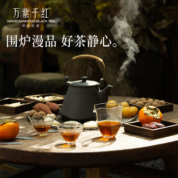 万紫千红红茶品味 峨眉高山红茶特级120g 袋装茶叶自己喝24003