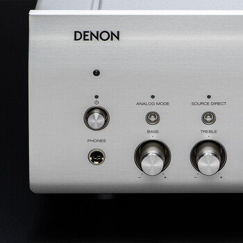 天龙（DENON）PMA-1700NE 家庭影院HiFi发烧音响 支持USB-DAC 光纤同轴输入 带解码的立体声功放 进口 银色