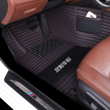 博紫适用于222023款上汽奥迪q5etron全包围汽车脚垫大包围6座7黑色