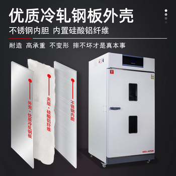 TAISITE泰斯特电热恒温干燥箱小型实验室烤箱WGL-625D