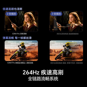 海信（Hisense）电视65E3NH Pro【送装一体-固定挂架】65英寸 264Hz 高色域  65E3Q升级款