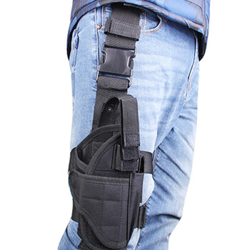快枪腿套右腿龙卷风多功能通用战术腿套刀套军迷快拔枪套绑腿挂户外