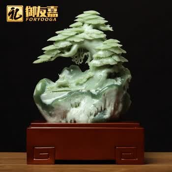 松鹤玉雕价格报价行情- 京东