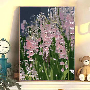 DIY油画兰花价格报价行情- 京东
