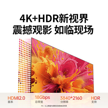 绿联Mini HDMI转HDMI2.0转接线4K60Hz高清转换线笔记本电脑平板相机便携屏连显示器投影仪电视3米10118