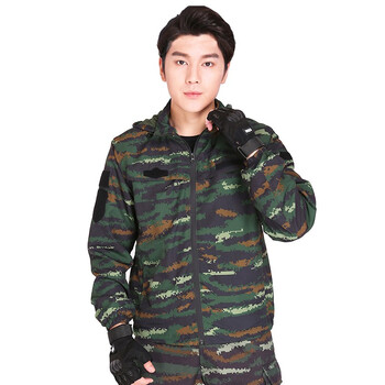 迷彩冲锋衣虎斑迷彩服夏季武特战皮肤衣07陆特战猎人16式迷彩冲锋衣男