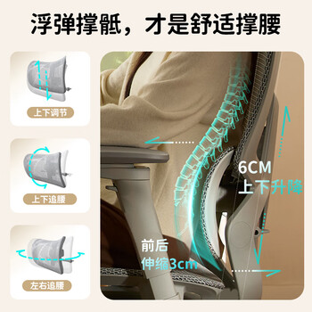 ENOVA 智慧家PRO 人体工学椅电脑椅家用舒适久坐办公椅撑腰学习椅子 ENOVA 智慧家PRO 人体工学椅电脑椅家用舒适久坐办公椅撑腰学习椅子