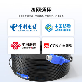 SK-LINK 皮线光纤单模单芯 室外1芯3钢丝SC-SC尾纤光缆入户光纤网线 低烟无卤250米SWGLSM-250M(SC)