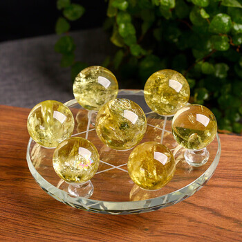 天然黄水晶七星阵价格报价行情- 京东