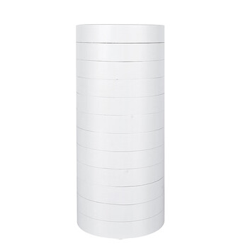 斯图sitoo 高粘棉纸双面胶带 学生文具手工制作 18mm*10y(9.1m/卷) 白色小卷芯1卷装 办公用品 凑单