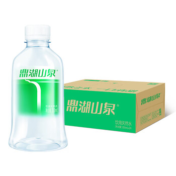 鼎湖山泉天然饮用水350ml*24瓶 整箱装 清甜小瓶装水 家用便携瓶装水
