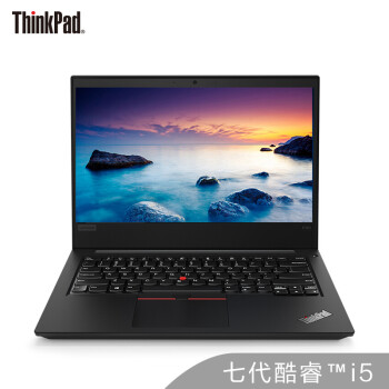 ThinkPad E48036CDӢضi5 14Ӣխ߿ʼǱԣi5-7200U 8G 500G Win10