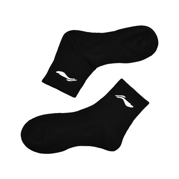 李宁（LI-NING）乒乓球袜棉质吸汗毛巾底防滑耐磨减震比赛训练运动袜男女款