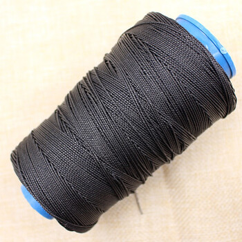 风筝线尼龙粗线耐磨1000米三股四股大型风筝专用线补鞋线轮胎线 黑色