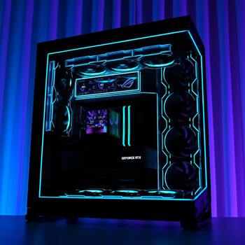 PHANTEKS追风者 NV7全视景无立柱海景房机箱(ARGB灯控/可置换I/O /支持3面360水冷/双5090显卡) PHANTEKS追风者 NV7全视景无立柱海景房机箱(ARGB灯控/可置换I/O /支持3面360水冷/双5090显卡)