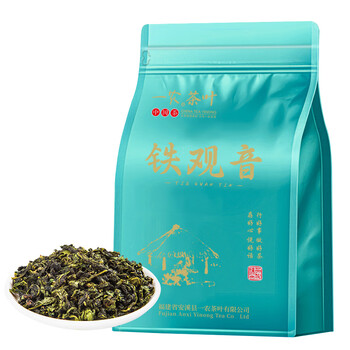一农茶叶一级清香型铁观音乌龙茶粒粒香袋装250g 福建茗茶