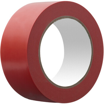 天章 （TANGO）红色警示胶带48mm*30米*3装装防台风工厂地板操作区地面定位标识胶带防水防风贴警示胶带不易留痕