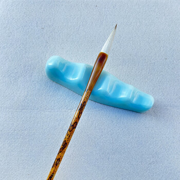 芬尚 文房四宝用品 兼毫毛笔 学生书法国画专用初学者入门毛笔 黄杆小号出峰约3.5cm