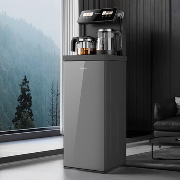 沁园（TRULIVA）茶吧机饮水机家用多功能办公室立式下置式水桶全自动茶吧柜一体高端客厅制冷制热两用2026年新款