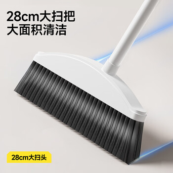 五月花扫把簸箕套装不粘头笤帚带梳齿扫把簸箕两件套扫帚大扫除