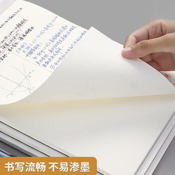 晨光（M&G）文具A4草稿本 中学生考研空白演算笔记本子 考试加厚拍纸本白纸 5本GA4561初高中