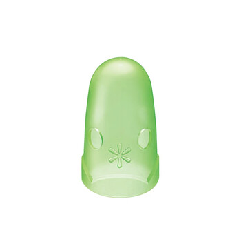 国誉(KOKUYO)进口点钞手指套学生办公财务翻页帽型指套 大号18*27mm3个 绿色 MEKU-27TG