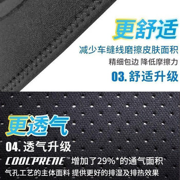 LP753CN健身护腕防扭伤手腕加压腱鞘炎专业运动护具支撑款 单只均码
