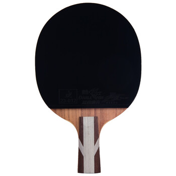 双鱼乒乓球拍直拍 9星九星纯木球拍双面反胶 9D-E 短柄 附拍套 双鱼乒乓球拍直拍 9星九星纯木球拍双面反胶 9D-E 短柄 附拍套