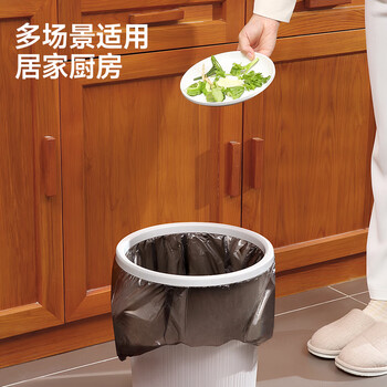 五月花背心垃圾袋45*60CM100只点断式车载家用厨房分类手提环保