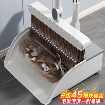 佳帮手扫把簸箕刮水神器三件套装组合装家用扫帚不粘头发扫地笤帚