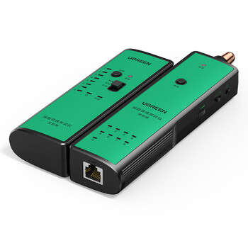 绿联网络寻线仪 多功能电话网线测线仪寻线器 测线查线仪查线器 60V耐压防烧巡线仪通断器套装 10951