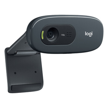 罗技（Logitech）C270 高清网络摄像头 网络课程 远程教育 视频通话