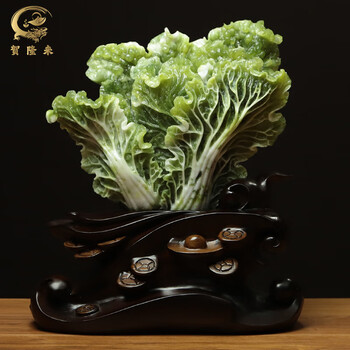 玉雕白菜- 京东